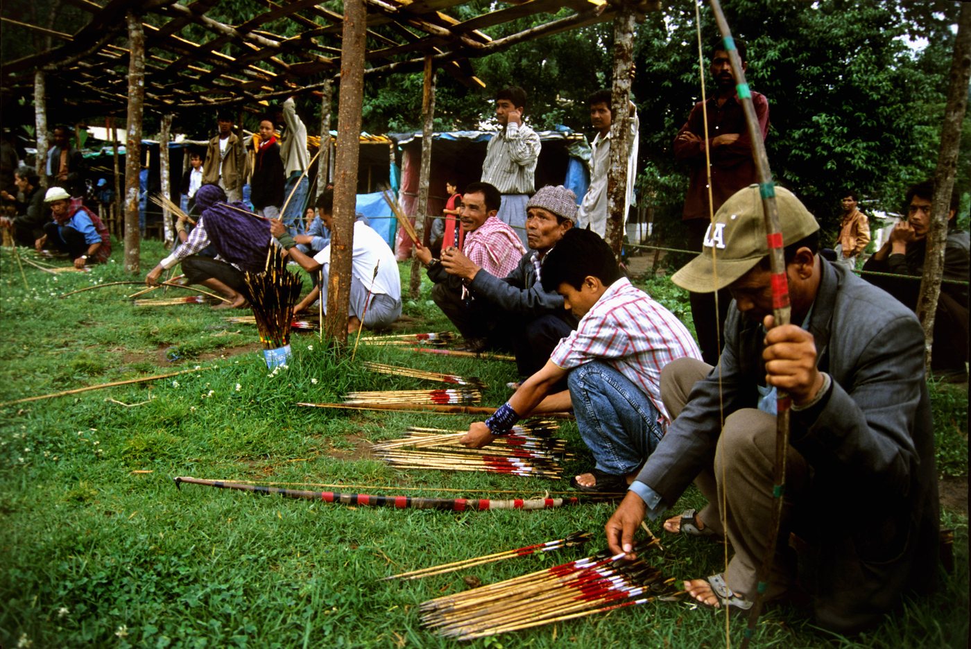 Traditional Khasi archery