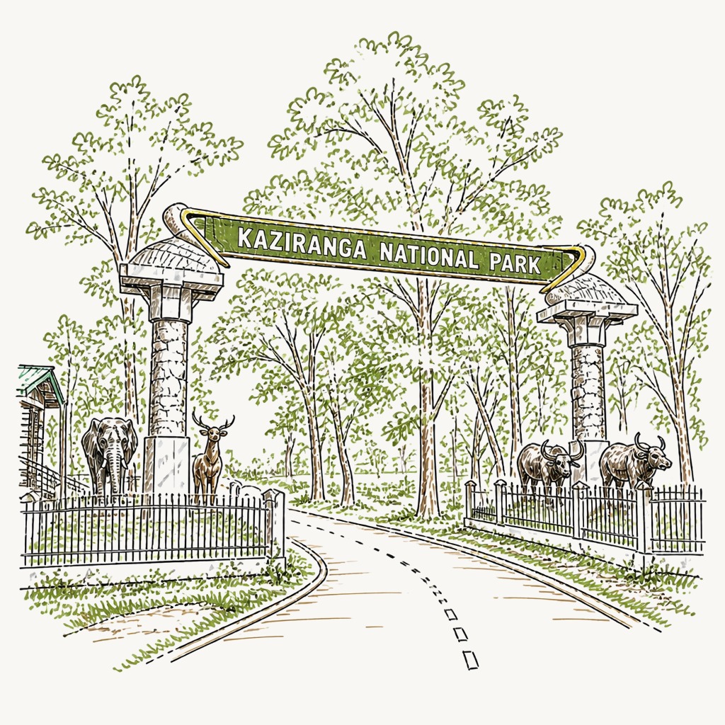 Mawlynnong - Kaziranga National Park